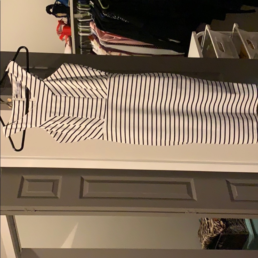 Black/ white dress